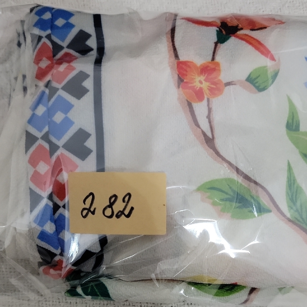 Flying Tomato Floral Embroidered Blouse - White and Multicolor - Picture 8 of 8